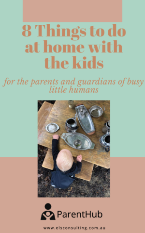 8 Things to do at home with the kids